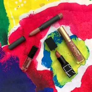NARS, TWO FACED, NARS, & BTE Lipstick Bundle